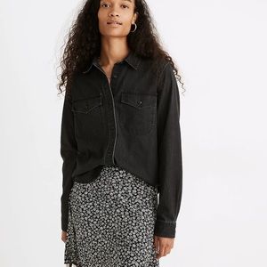 NWT Madewell Demin Button Up - small